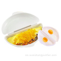 Herramientas de cocción rápida Cocinera de huevo de microondas